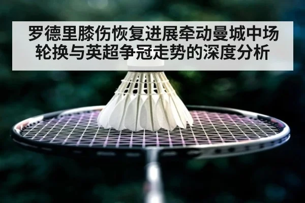 罗德里膝伤恢复进展牵动曼城中场轮换与英超争冠走势的深度分析